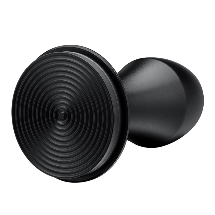 Normcore V4 Tamper med Fjeder, Riller & Titaniumsbelægning 53,3 mm Sort